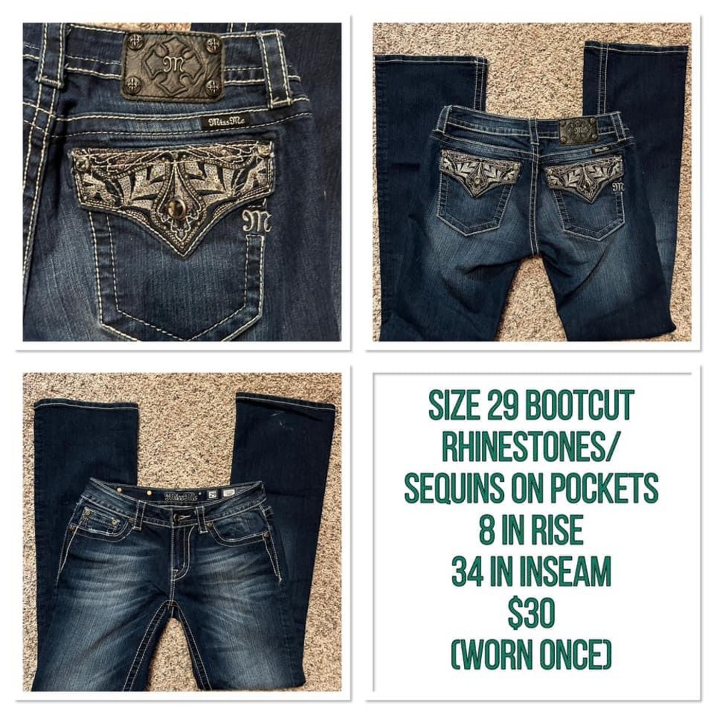 Size 29 Miss Me jeans
